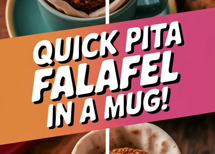 Easy Mug Falafel Pita