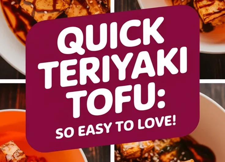 Easy 2-Minute Teriyaki Tofu