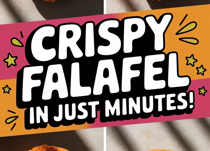 Microwave Crispy Frozen Falafel from Trader Joe’s