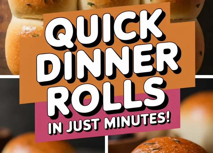 Garlic Herb Dinner Rolls (Microwave Rise)