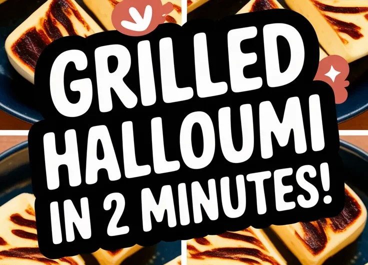 Microwave Grilled Halloumi Cheese – Quick and Easy!