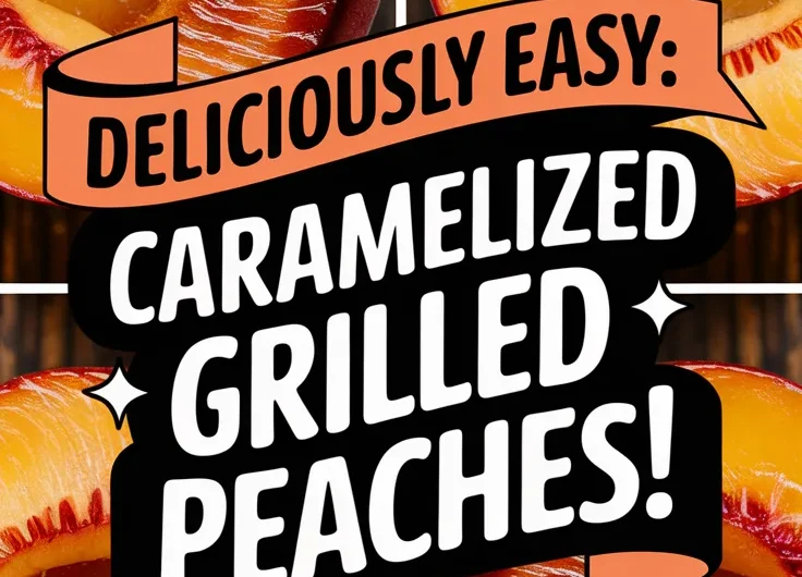 Microwave Caramelized Grilled Peaches – A Quick and Delicious Dessert!