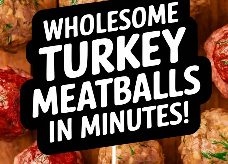 Healthy Turkey Meatballs (Microwave Meal Prep)