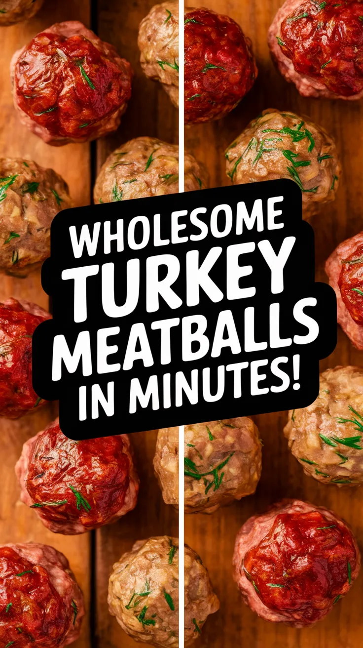 Delicious healthy turkey meatballs prepared for quick microwave meal prep.
