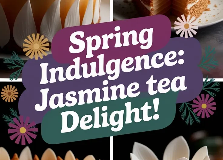 Jasmine Tea Cake for Spring