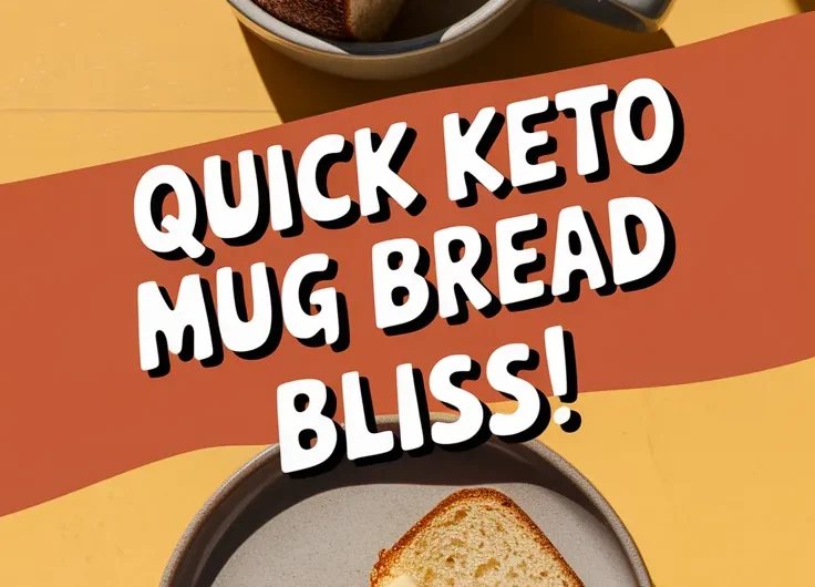 2-Minute Microwave Coconut Flour Mug Bread (Keto)