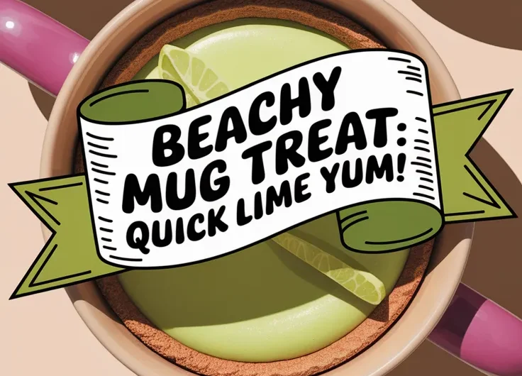 Key Lime Pie in a Mug (Beachy Microwave Twist)