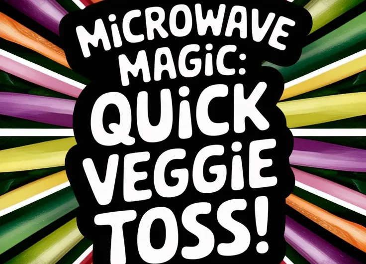 Lazy Garden Veggie Toss with Microwave Ease
