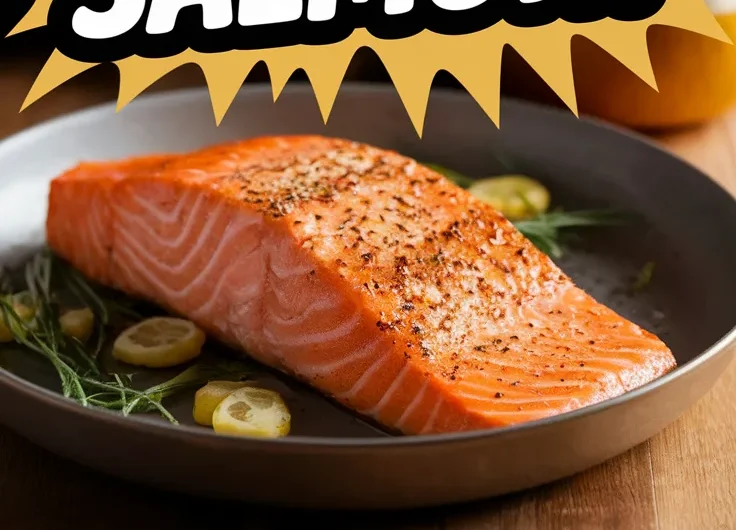 2-Minute Lemon Garlic Salmon