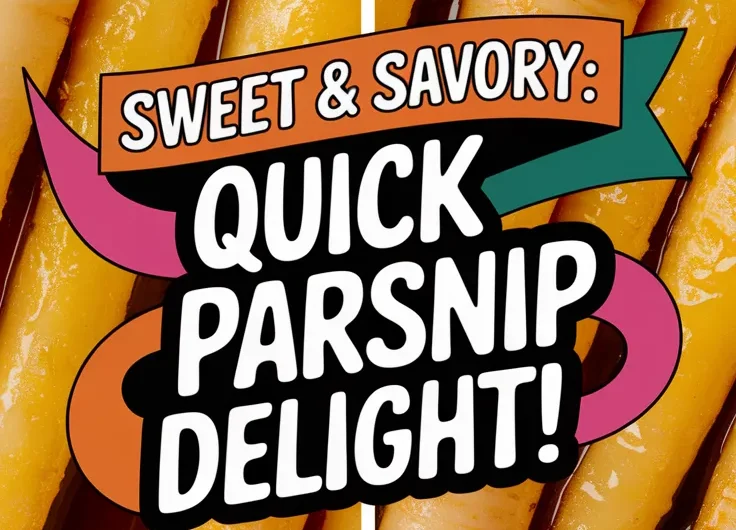 Microwave Maple Glazed Parsnips – Quick & Easy Caramelization!