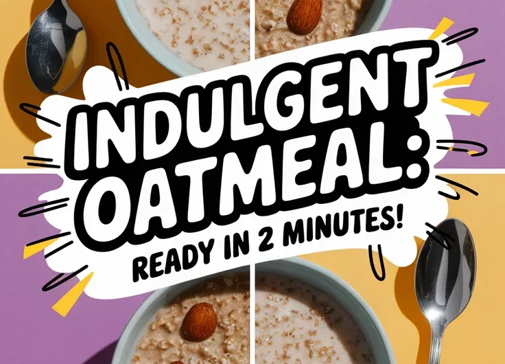 Microwave Almond Joy Oatmeal