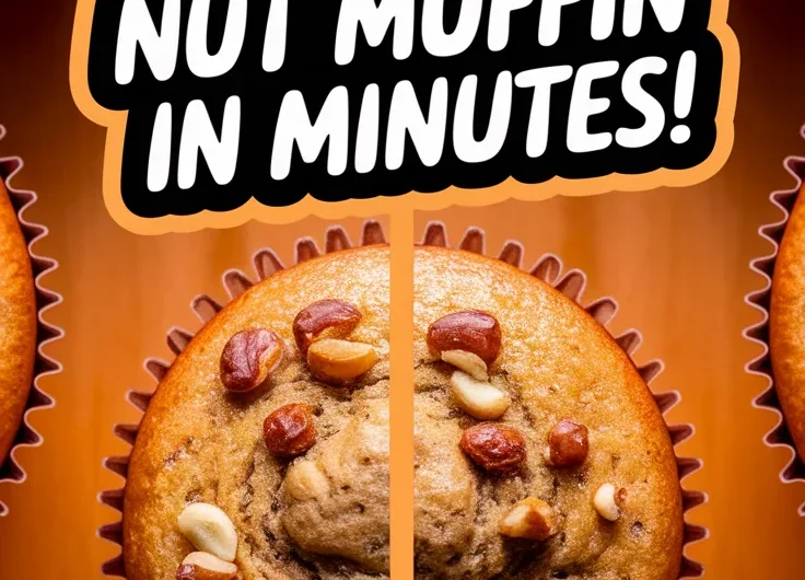 Microwave Banana Nut Muffin