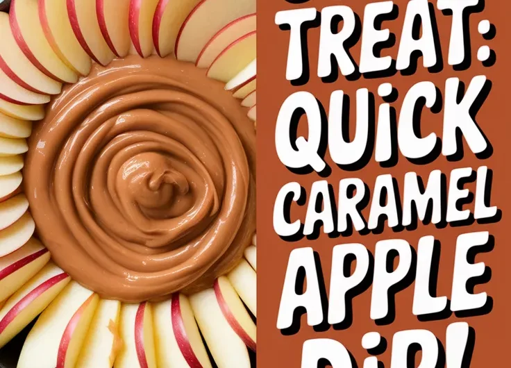 Microwave Caramel Apple Dip