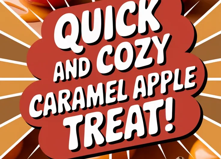 Microwave Caramel Apple Mug