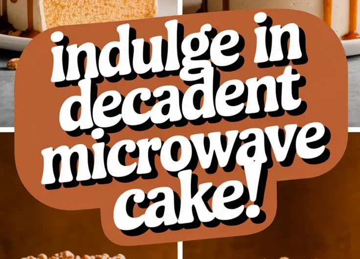 Microwave Caramel Nut Cake
