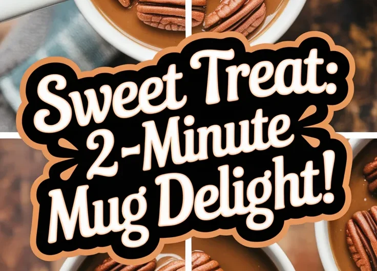 Microwave Caramel Pecan Mug