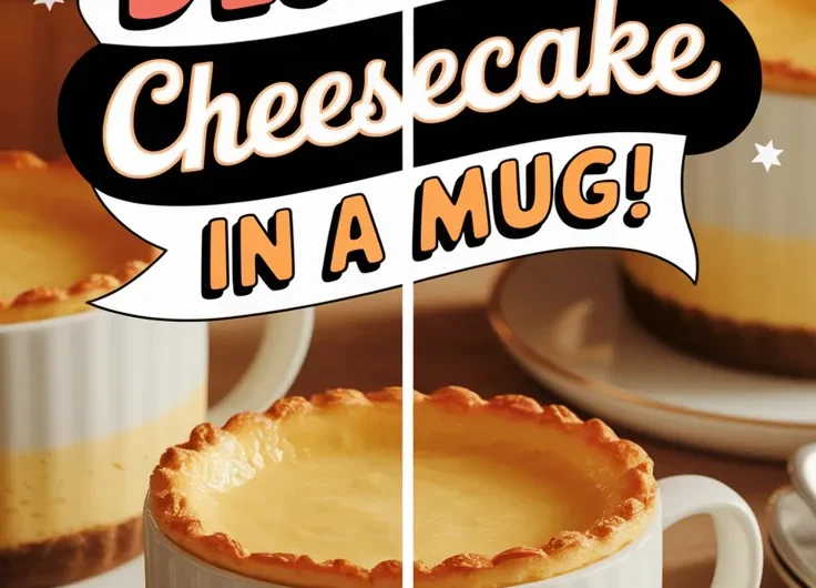 2-Minute Microwave Cheesecake Mug (No-Bake)
