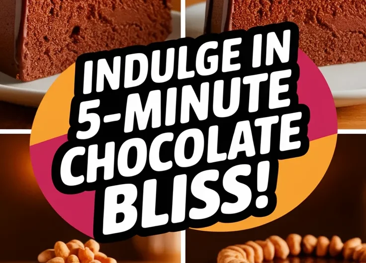 Microwave Chocolate Peanut Cake