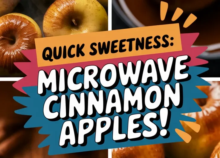 Quick Microwave Cinnamon Apples