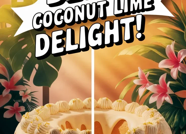 Microwave Coconut Lime Cake