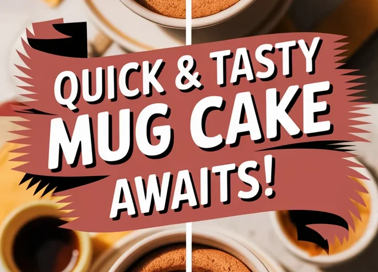 2-Minute Microwave Coffee Cake in a Mug