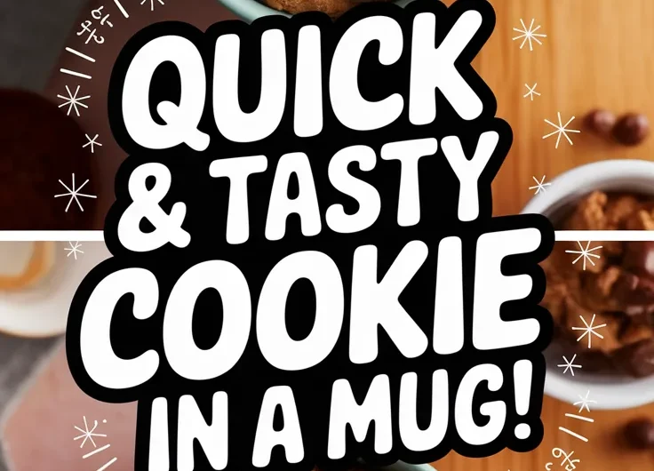Microwave Cookie Dough Mug Edible