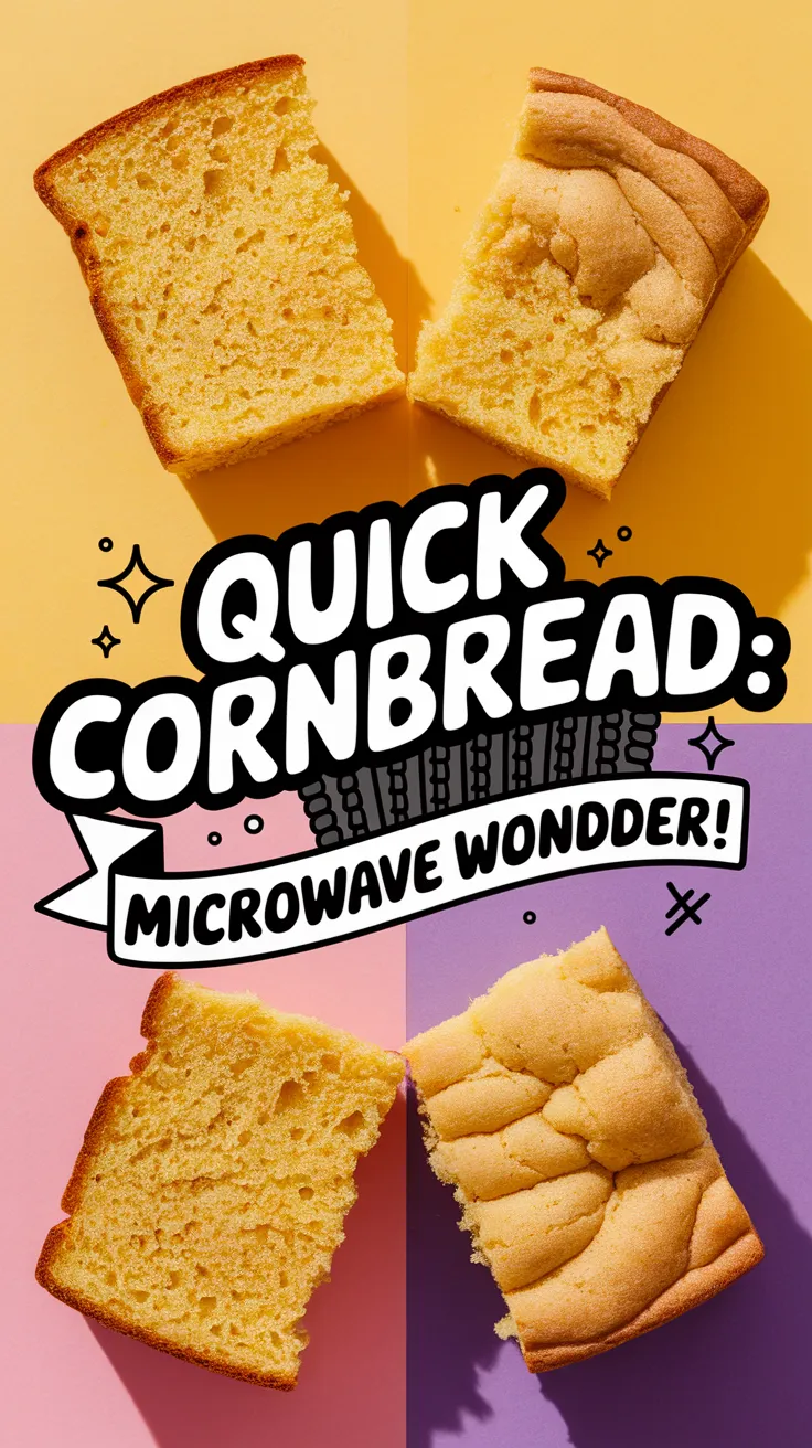 Delicious microwave cornbread made with almond flour, showcasing its golden texture.