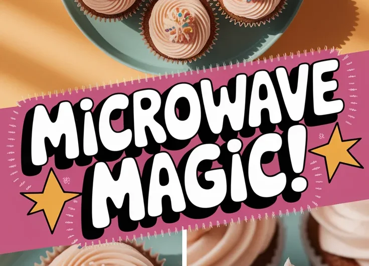 Easy Microwave Cupcakes in a Mug