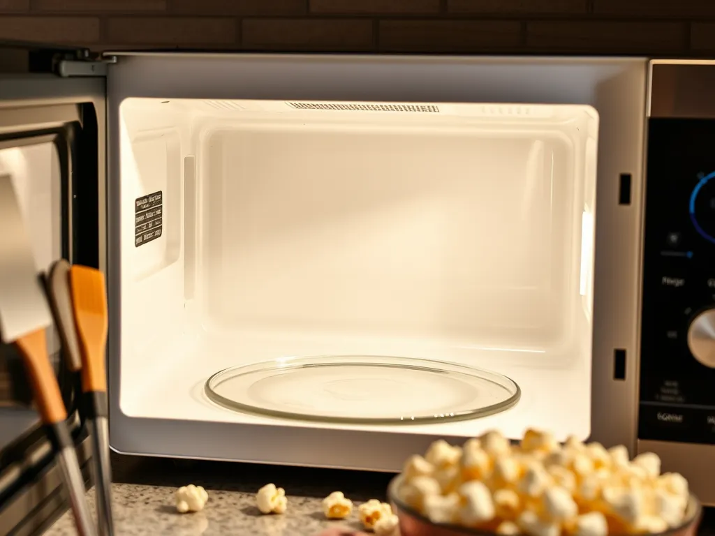 Clean microwave interior for detoxing chemical residue in 5 minutes