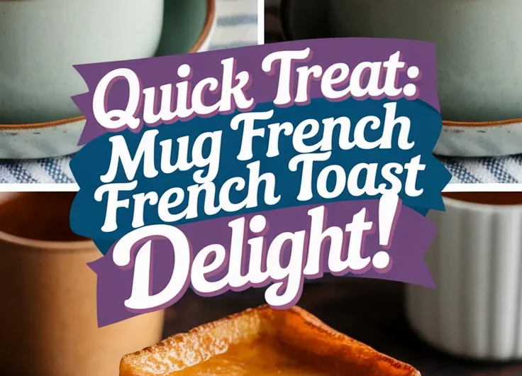 Microwave French Toast in a Mug