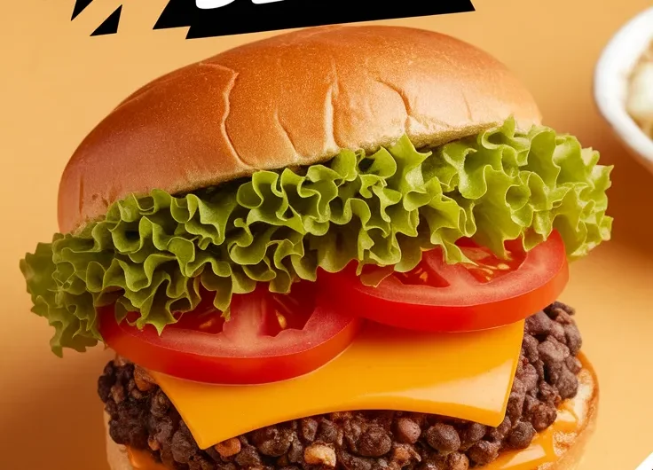 How to Microwave Frozen Black Bean Burgers