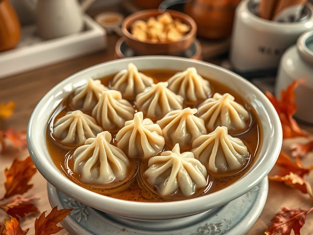 Delicious dim sum ready to be microwaved for a perfect texture without sogginess.