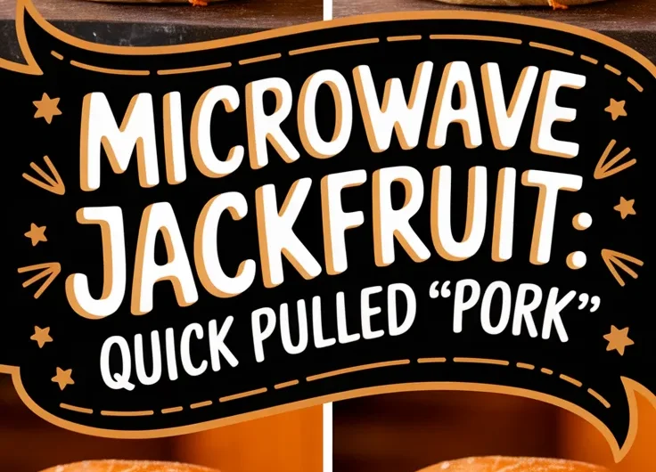 Microwave Frozen Jackfruit for Pulled ‘Pork’