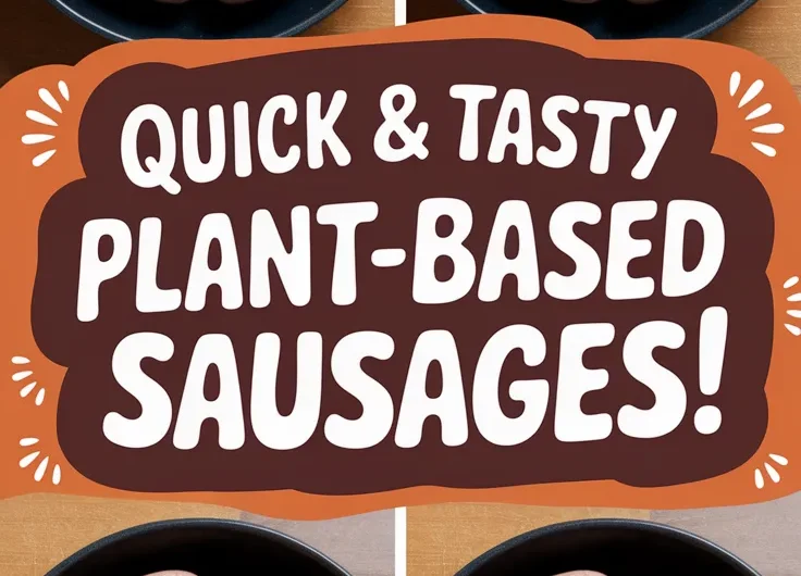 How to Microwave Frozen Plant-Based Sausages