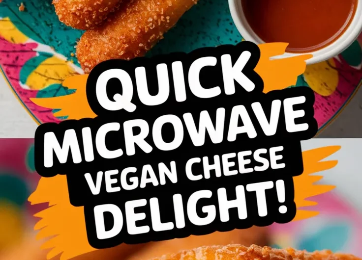 How to Microwave Frozen Vegan Cheese Sticks