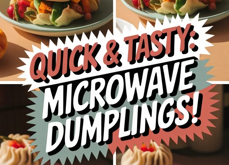 How to Microwave Frozen Vegan Dumplings