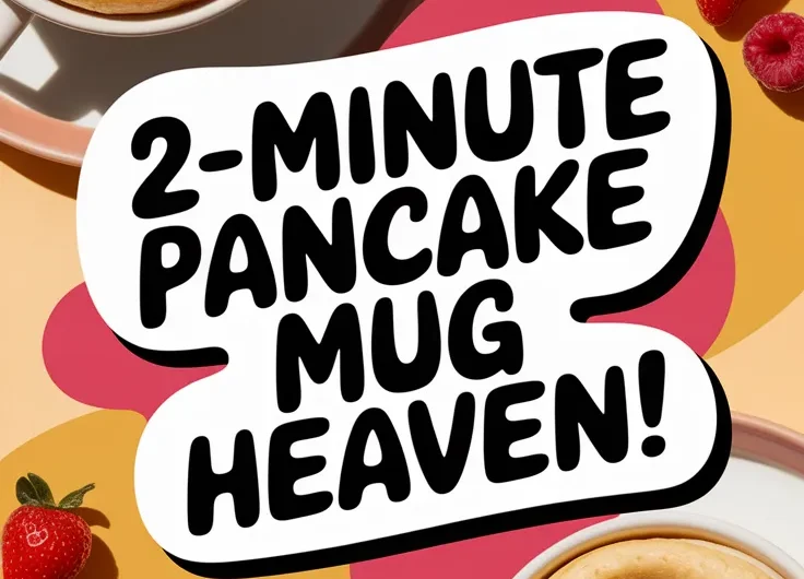 2-Minute Microwave Greek Yogurt Pancake Mug