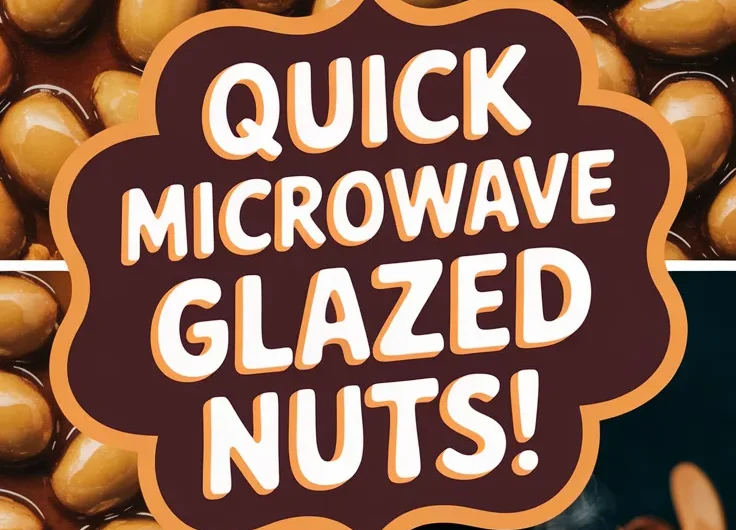 Quick Microwave Honey Glazed Nuts