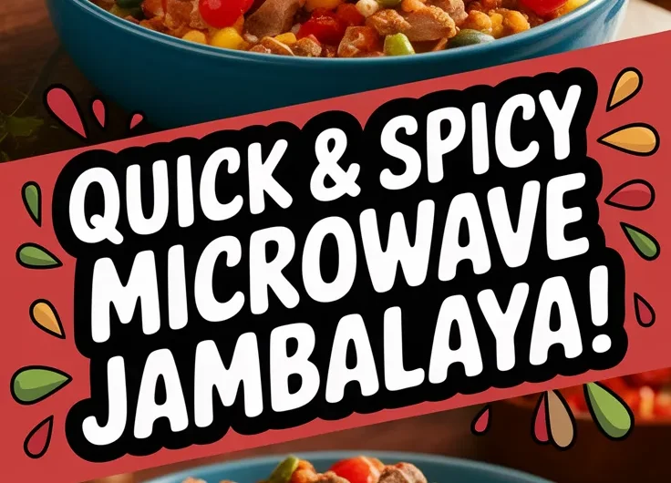 One-Pot Jambalaya (Microwave Fast Version)
