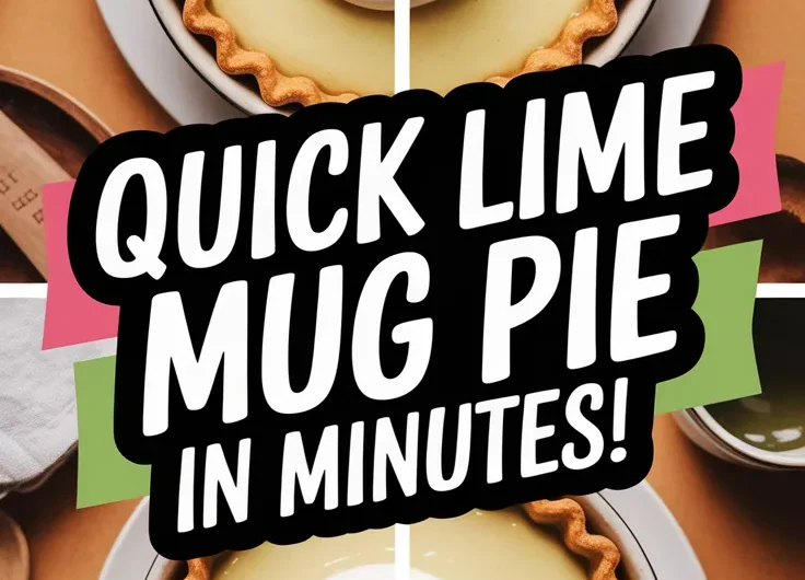 Microwave Key Lime Pie Mug