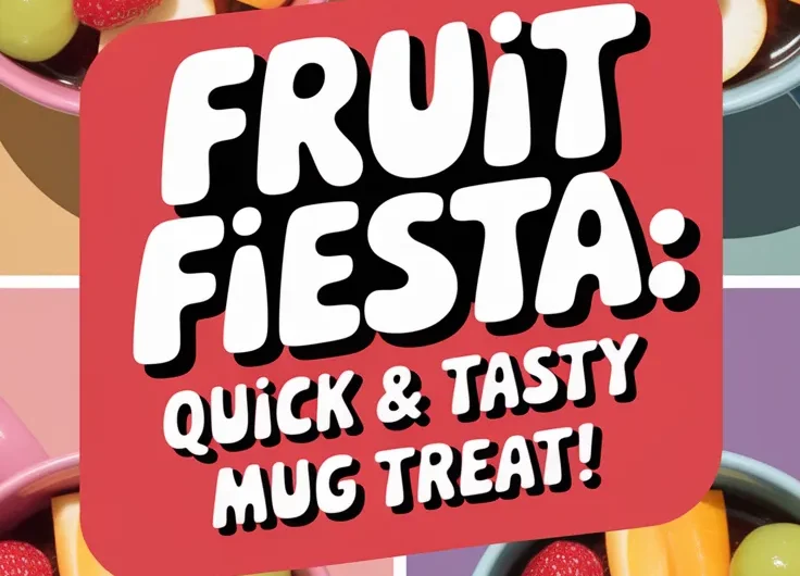 Microwave Mixed Fruit Mug