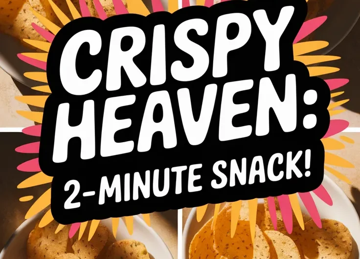 Quick Microwave Parmesan Crisps