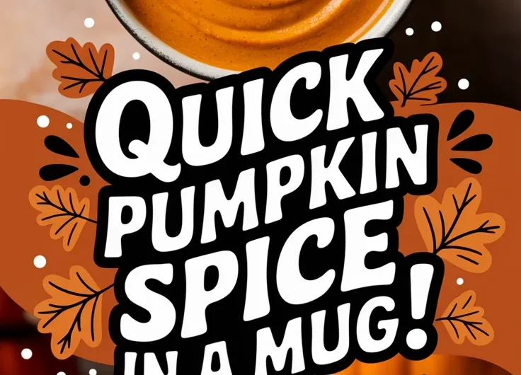 Microwave Pumpkin Custard Mug