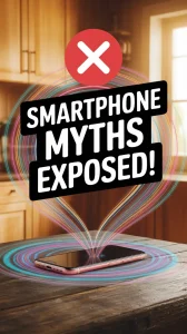 Smartphone myths about microwave radiation leakage debunked.