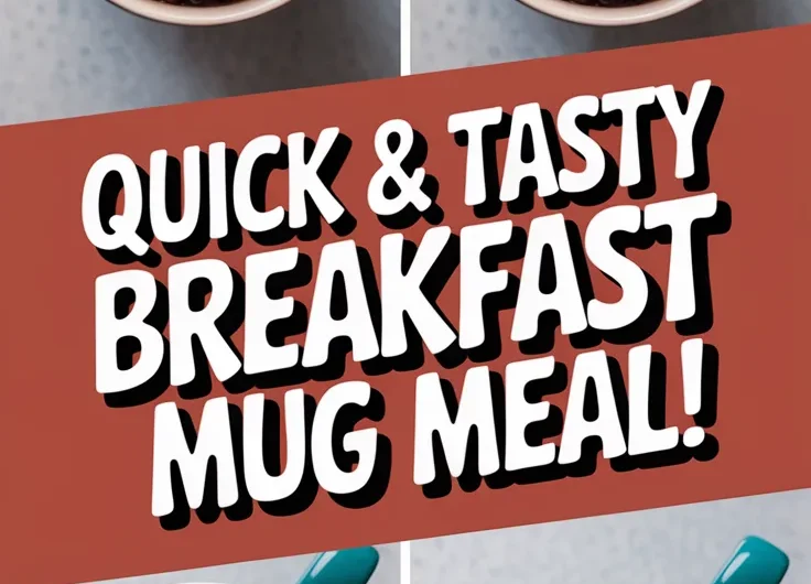 2-Minute Microwave Southwest Breakfast Burrito Mug