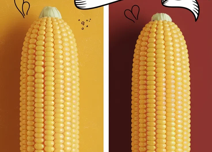 Microwave Steamed Corn on the Cob
