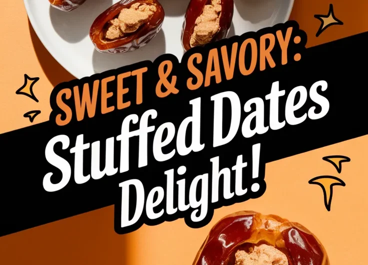 Quick Microwave Stuffed Dates