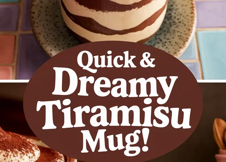 2-Minute Microwave Tiramisu Mug (No-Bake)