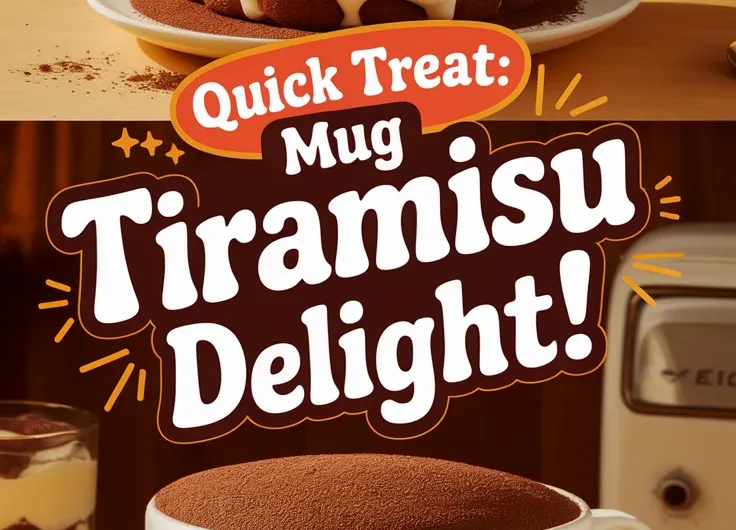 Microwave Tiramisu Mug No-Bake