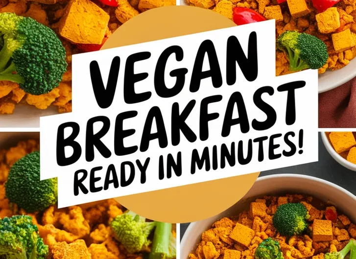 2-Minute Microwave Tofu Scramble